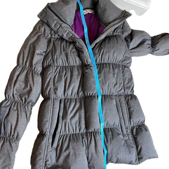 Athleta Limber convertible Goose Down Jacket gray size XS - Picture 4 of 15